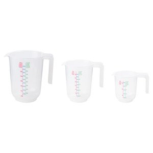 LIVARNO home Measuring cup set, 3 pieces