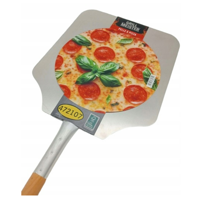 Grillmeister Pizza Shovel Long Reach Sure Grip 92 cm