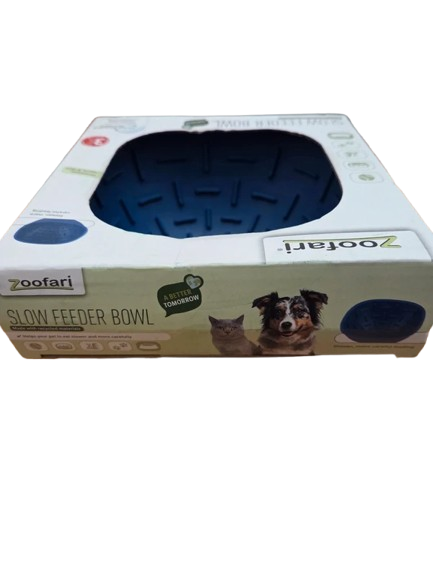 Zoofari Slow feeder bowl dog cat