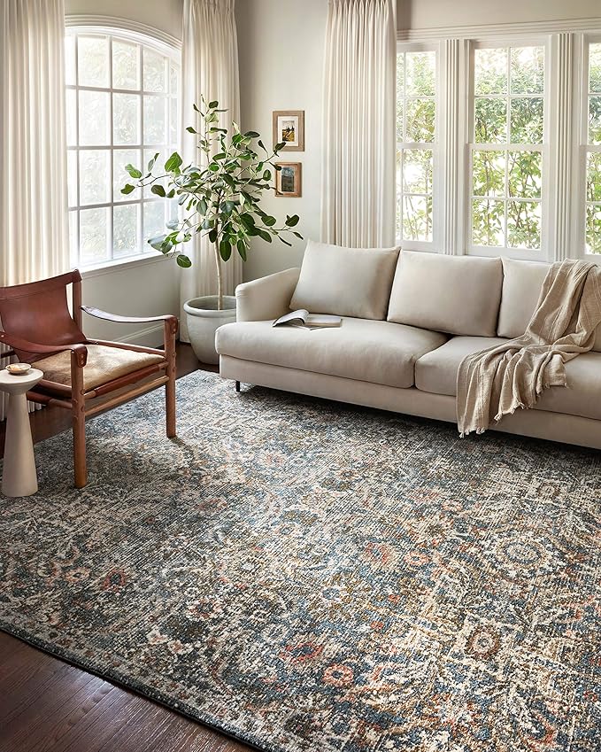 Rugs and More Oppo Washable Multi Color Rug Perfect for Family Homes