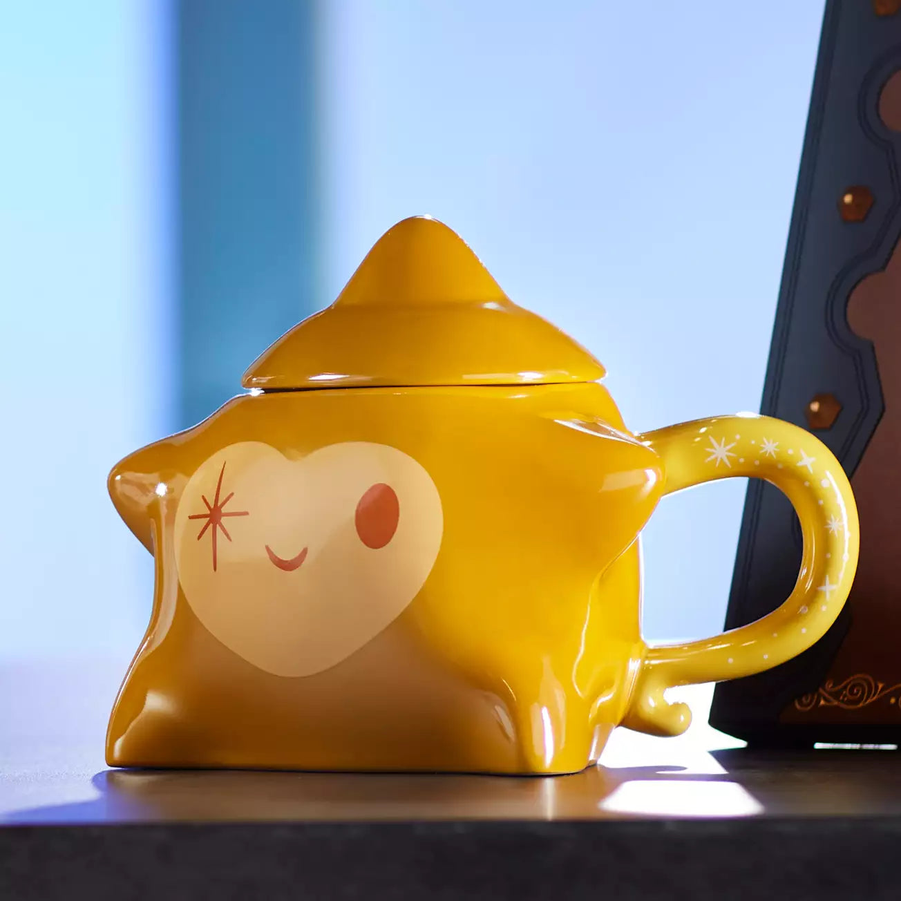 Star Mug with Lid, Wish