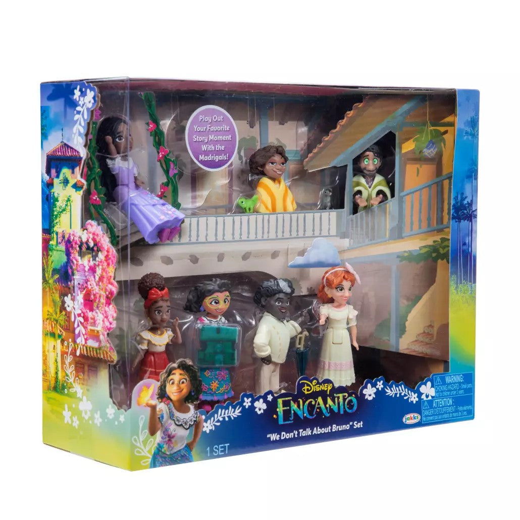 The Madrigal Secrets Set: Encanto Large Doll Collection featuring We Don't Talk About Bruno