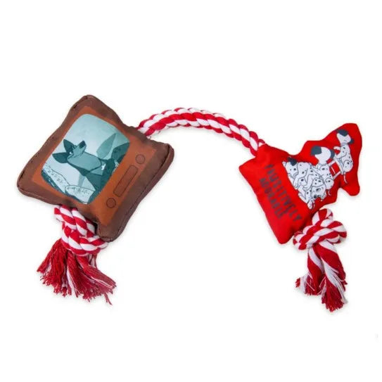Disney Store "Pawsitively Adorable" 101 Dalmatians Dog Chew Toy