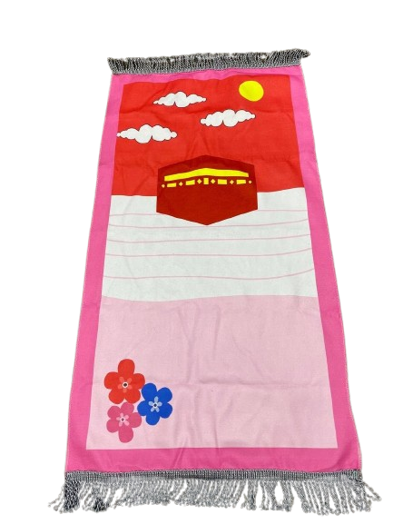 Kid's Prayer Mat - Cartoon Style