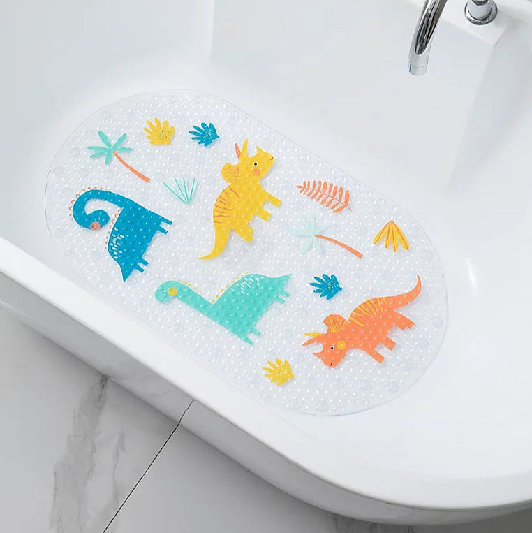 Dinosaur PVC Bath Mat – Slip-Resistant (69 x 39cm)