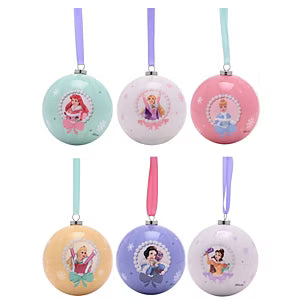 Disney Princess Baubles - Pack of 6