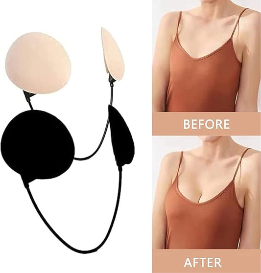 Push up Frontless Bra Kit Wire, Deep Plunge Bra Kit Frontless Backless Strapless Bra for Women