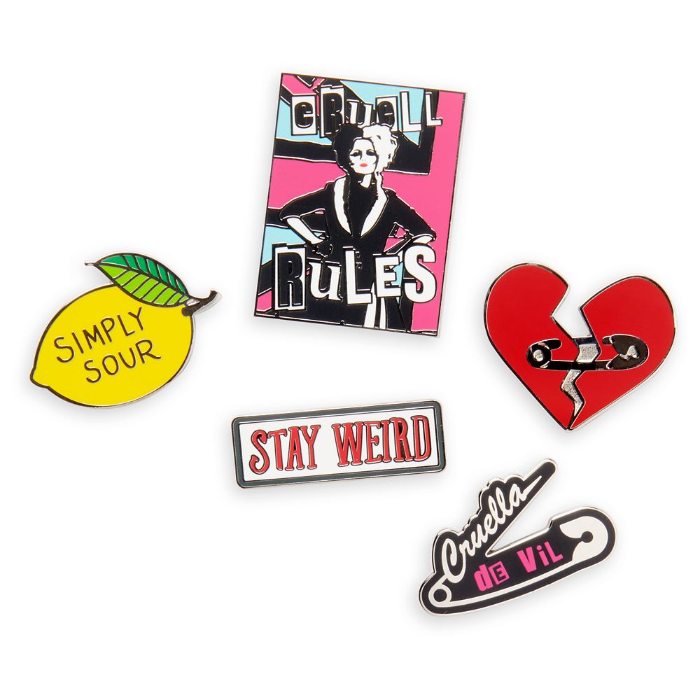 Cruella Pin Set ? Live Action ? Limited Edition