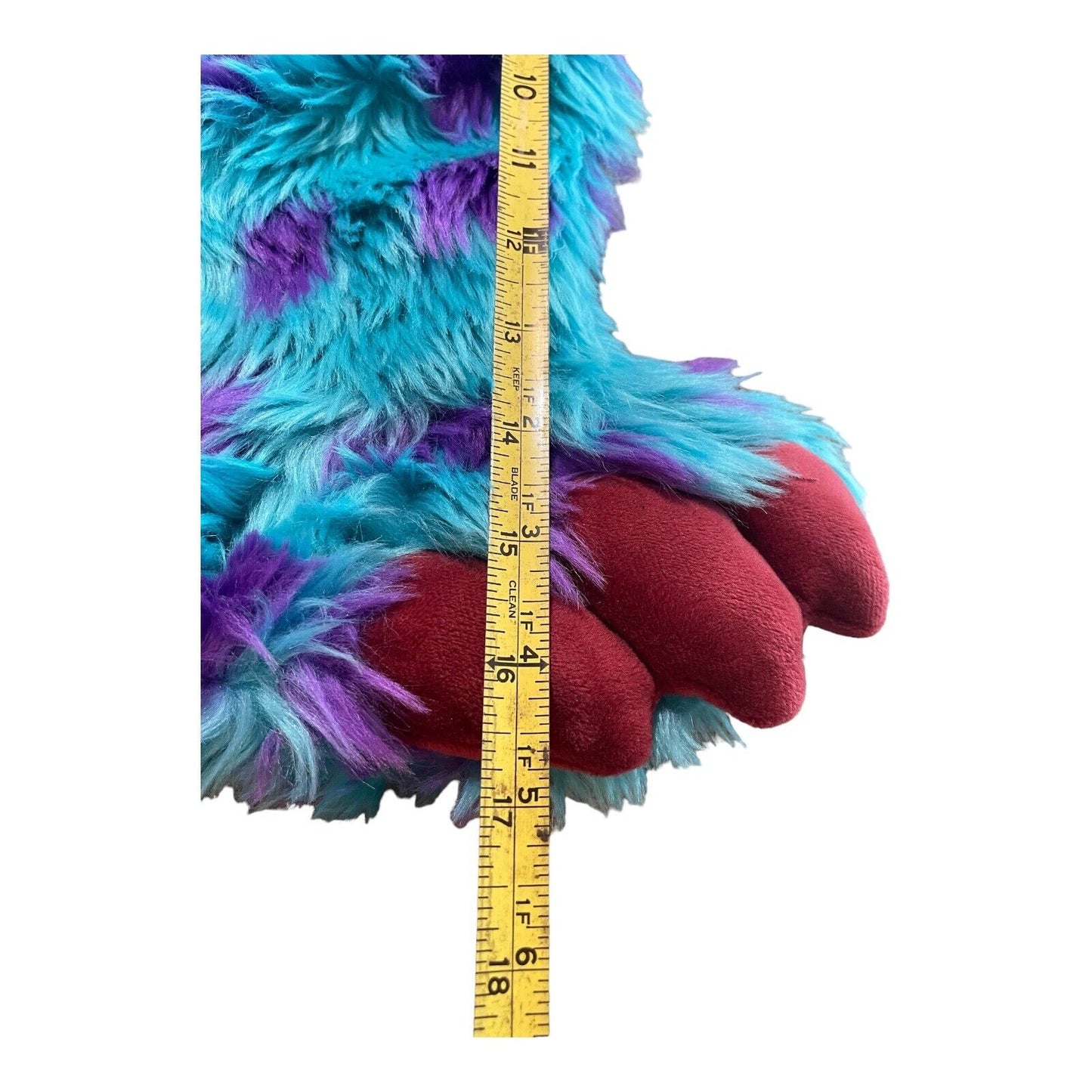 ديزني باركس بيكسار مونسترز إنك سولي هوليداي كريسماس جورب عيد الميلاد NWT أزرق