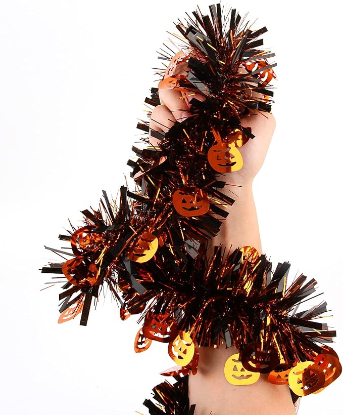 Halloween Tinsel Garland 2m