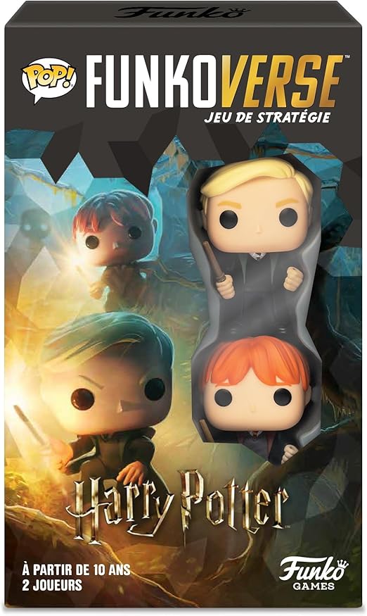 Funkoverse Harry Potter 101 Base French Version Boardgame (Pack of 2)