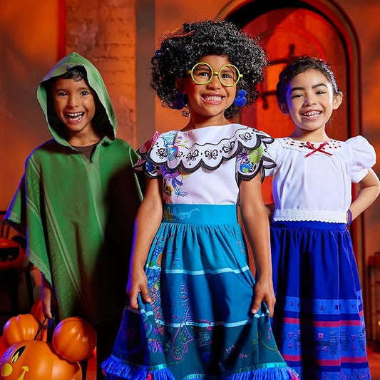 Luisa Costume Kids - The Strong Madrigal Sister - Premium Encanto Dress