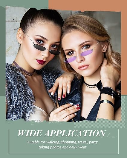Women Thin Vintage Sunglasses