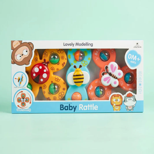 Baby Spinner Rattle Set