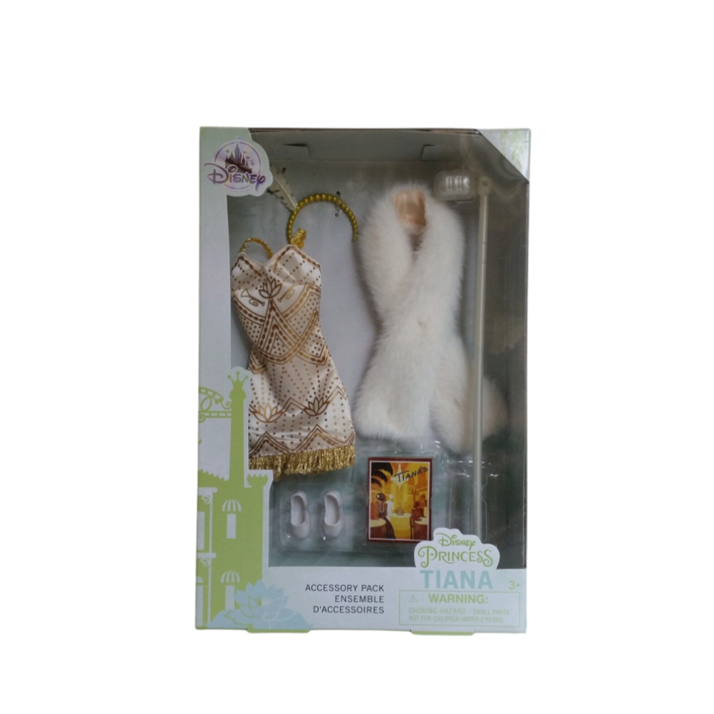 Disney Princess Tiana Classic Barbie Doll Fashion Accessory Pack