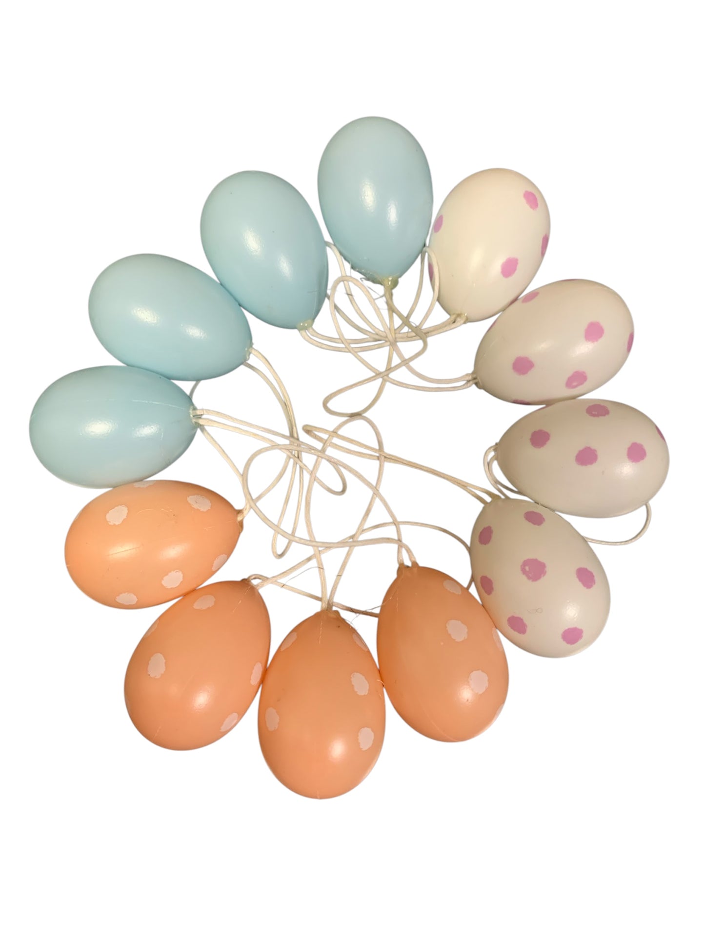 George Easter 12 SMALL EGG DECORATIONS