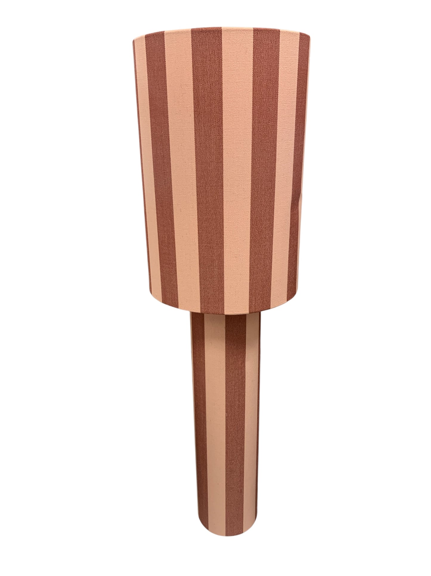 Dunelm Beatrice Striped Floor Lamp