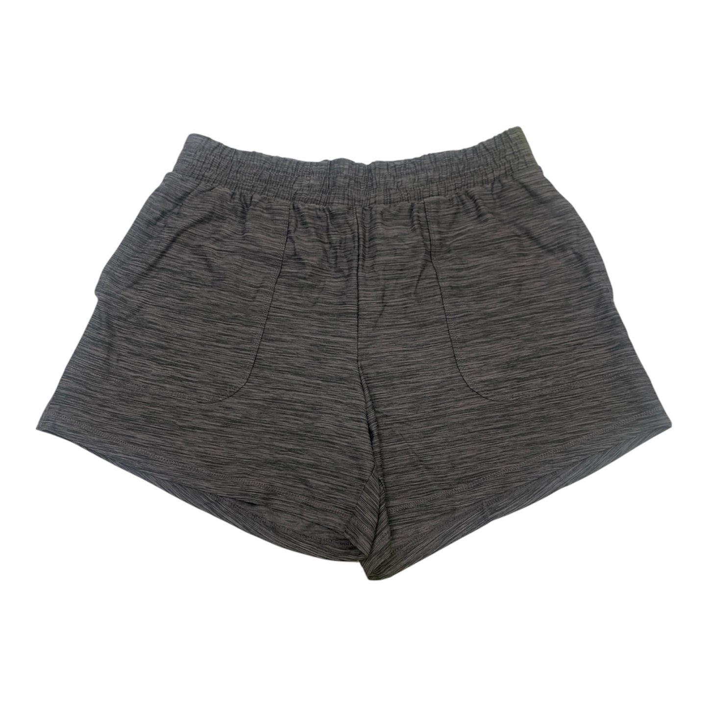 Lululemon On The Fly shorts in a grey textured fabric (S)