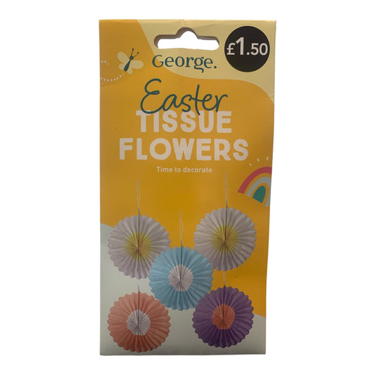 Easter Tissue Flowers