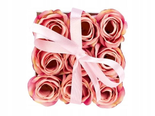 Livarno home Gift box with decorative roses, 16x16 cm