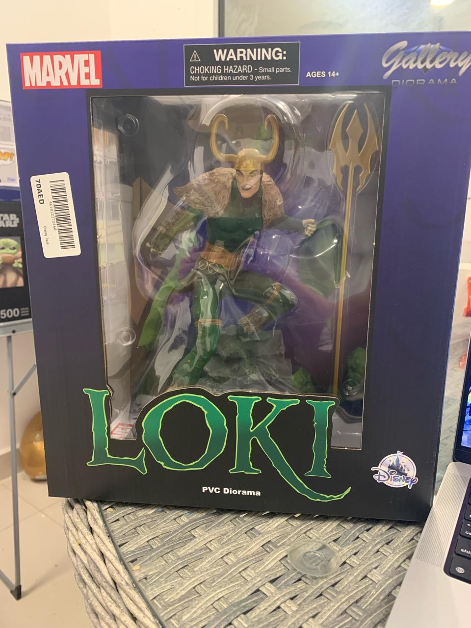 Disney marvel gallery diorama LOKI by diamond select toys NEW
