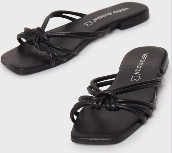Vero Moda Black Sandals