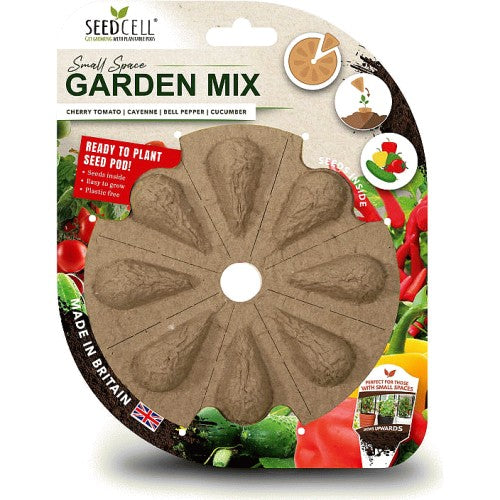 Seedcell Small Space Garden Mix Seed Multipack