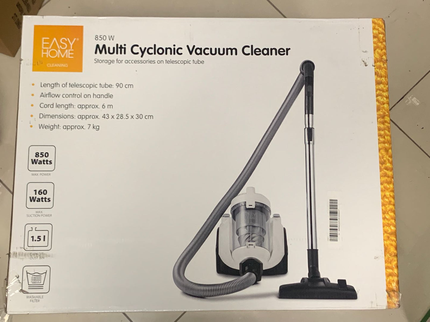 EASY HOME MULTI-CYCLONE VACUUM
