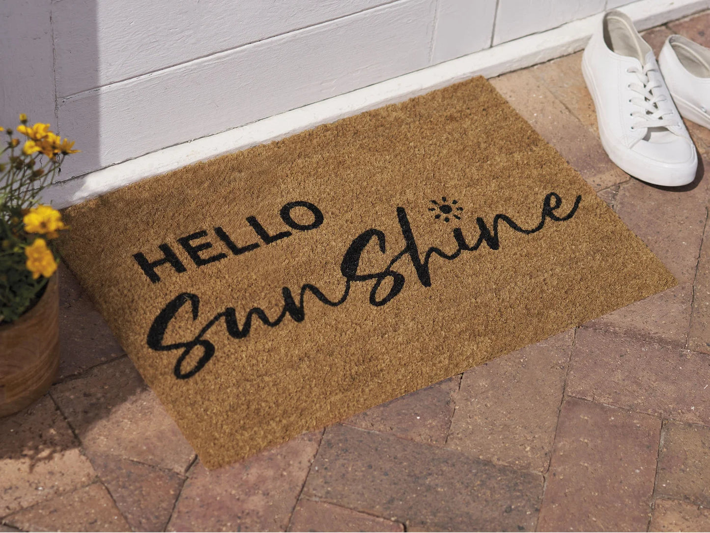 LIVARNO Home Doormat - coconut Fiber Scraper Mat, 40 x 60 cm