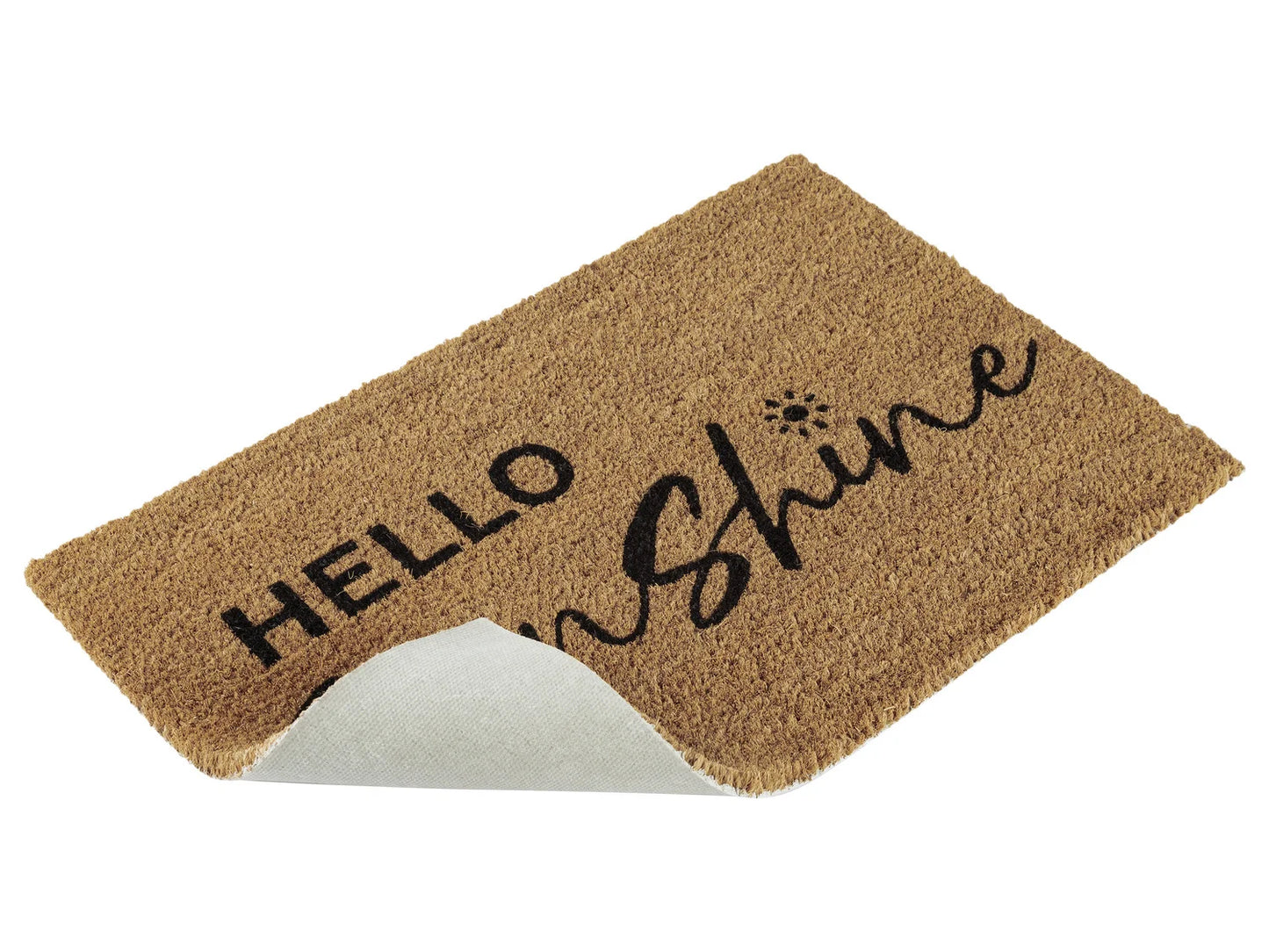 LIVARNO Home Doormat - coconut Fiber Scraper Mat, 40 x 60 cm