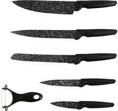 NON-STICK COATING FINISH KITCHEN KNIFE 6PCS SET