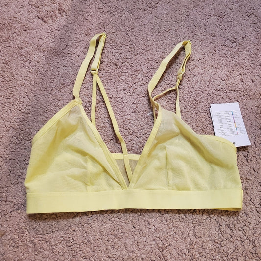 Auden unlined yellow Bralette (L)