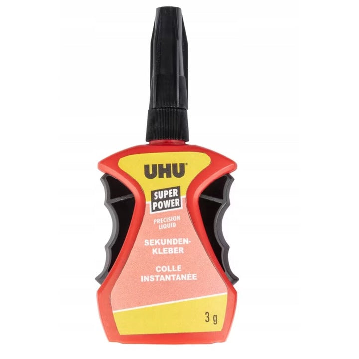 UHU INSTANT LIQUID GLUE 1 SECOND VERY STRONG 3g