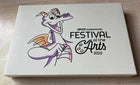 New Disney Parks WDW EPCOT Festival of the Arts Notecard Set - 8 Cards 4 Designs