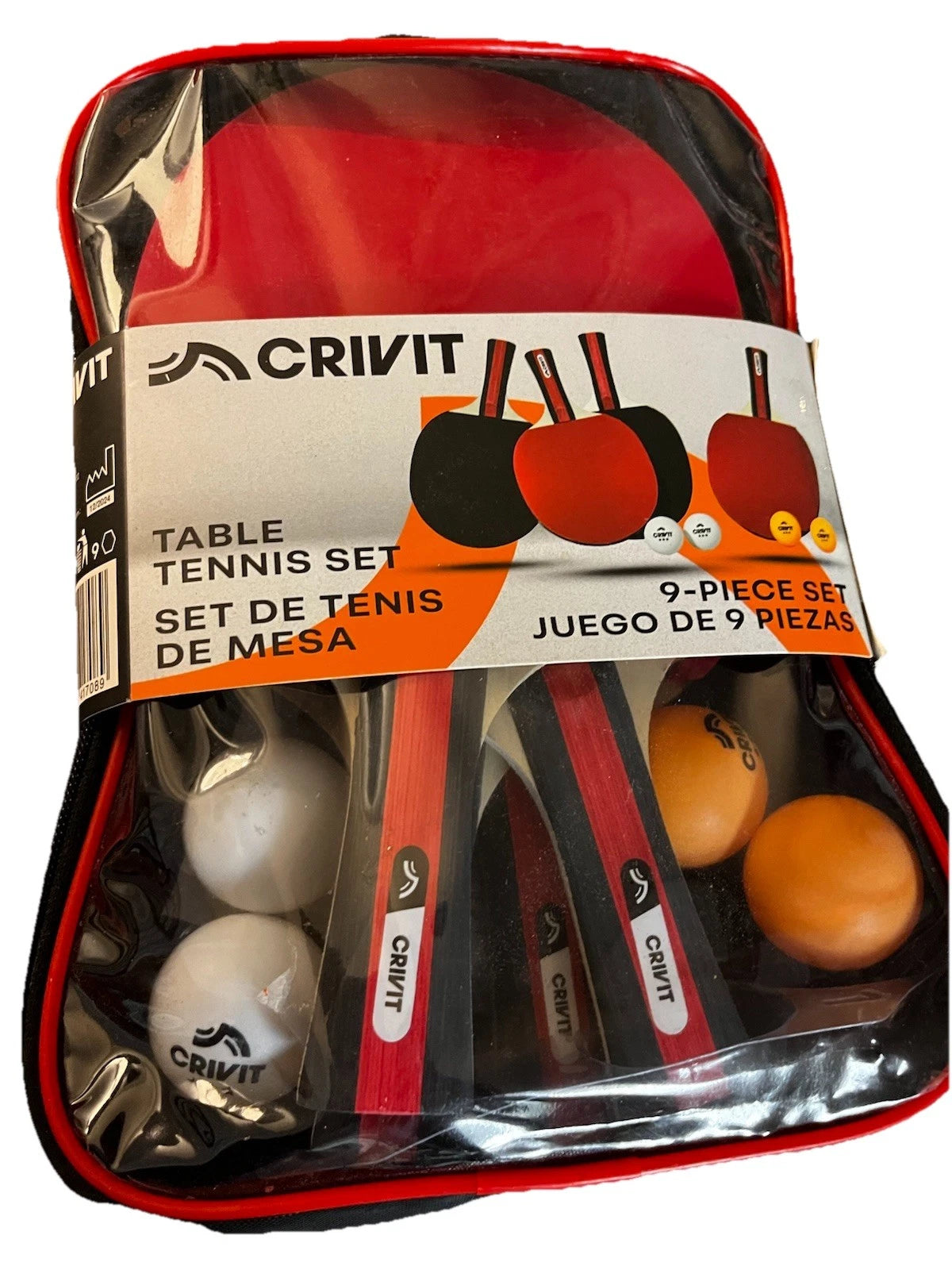 Crivit Table Tennis Set