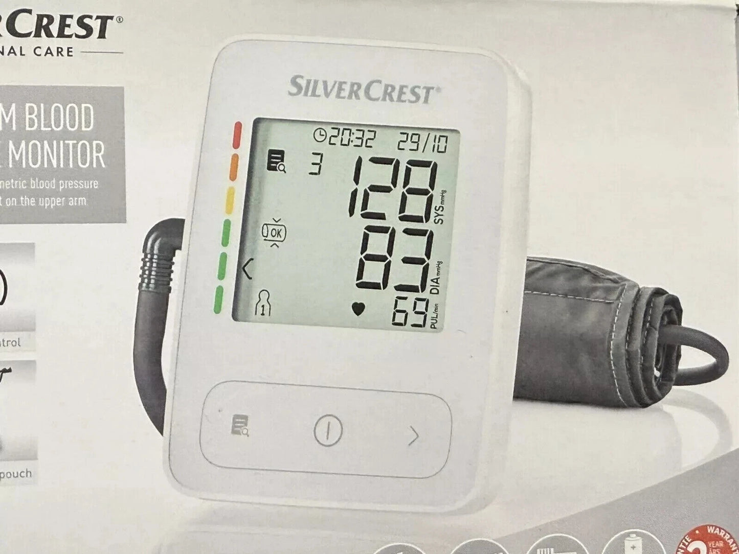 Upper Arm Blood Pressure Monitor