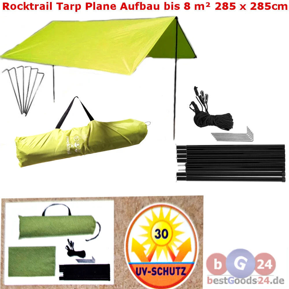 Rocktrail Camping Tarp 8 m²