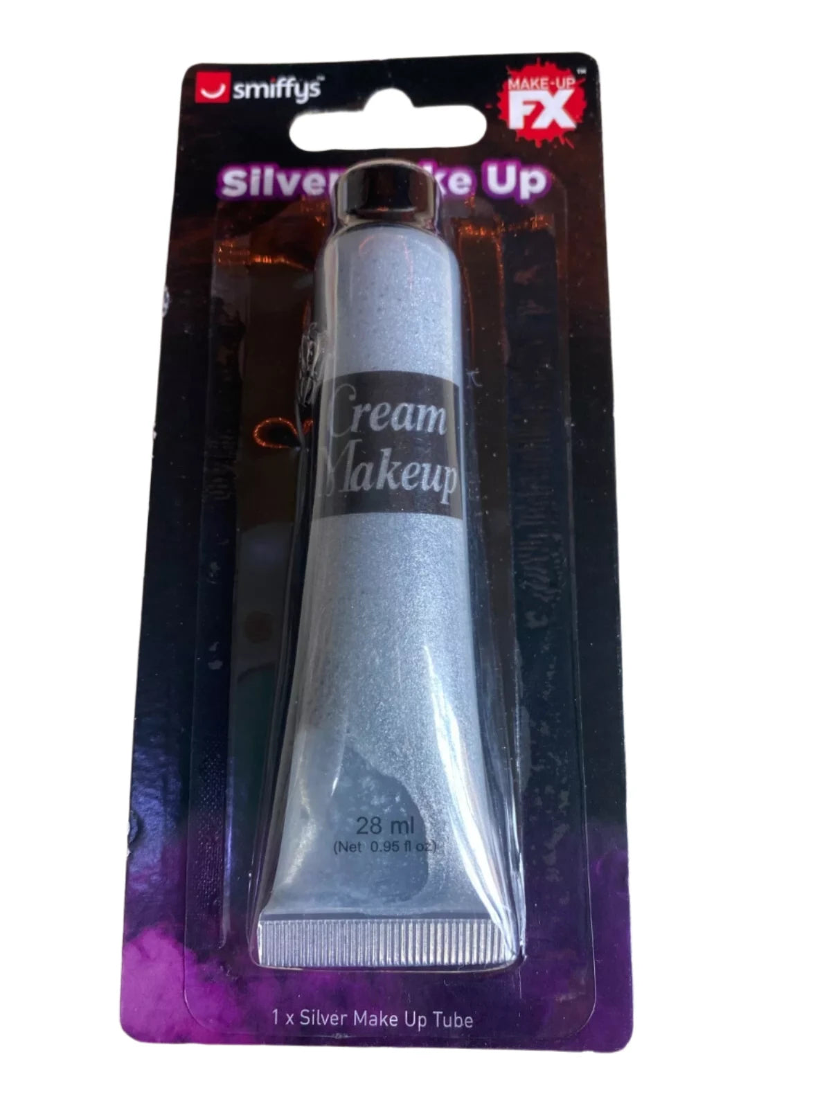 Silver Make Up Face Paints Fancy Dress 28ML