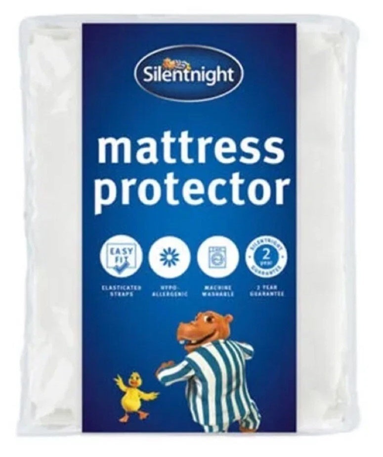 Silentnight Mattress Protector Double 137 X 193cm
