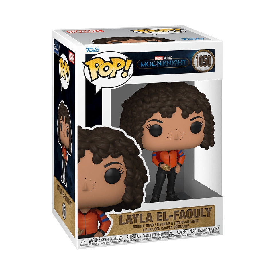 Layla-El-Fauoly Funko POP! #1050 Marvel Moon Knight Vinyl Figure New In Box
