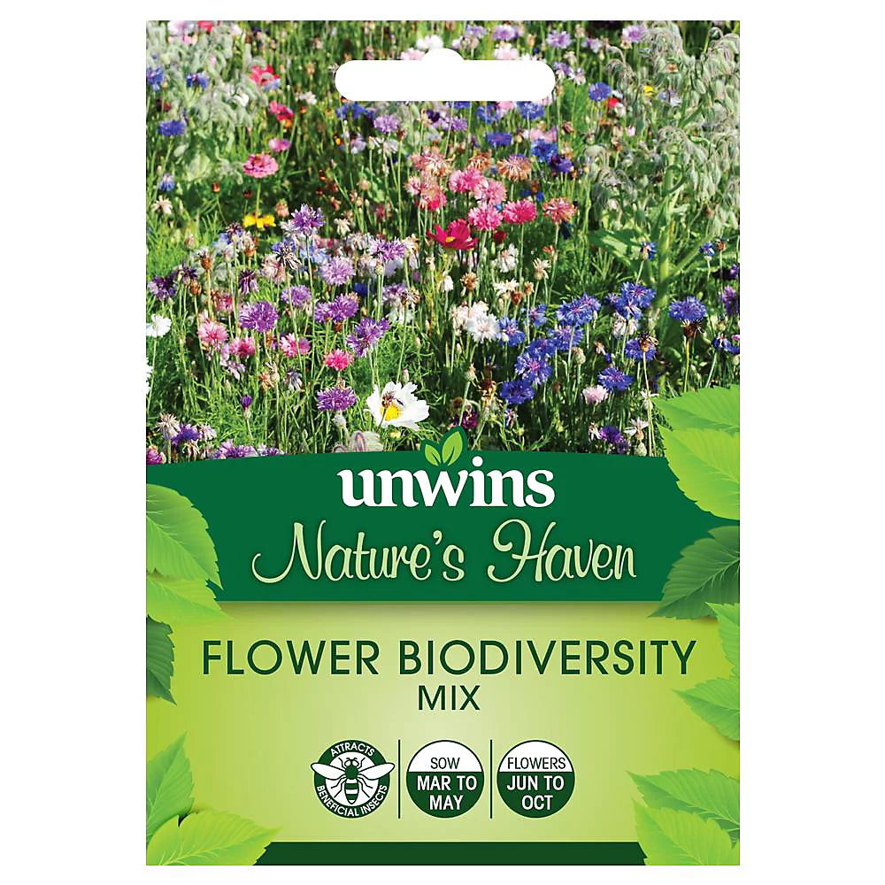 Unwins Flower Biodiversity Mix Seeds
