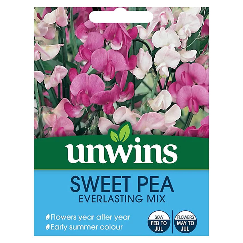 Unwins Sweet Pea Everlasting Mix Seeds