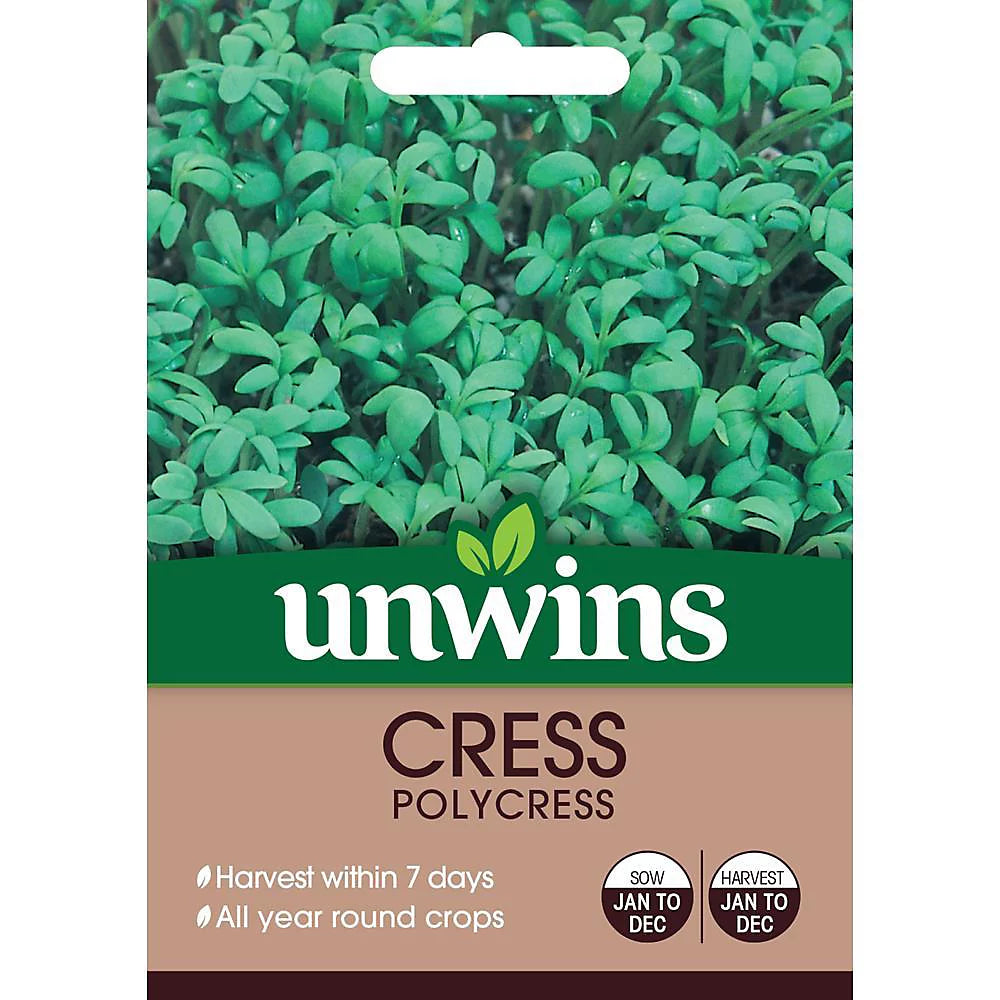 Unwins Cress Polycress Seeds