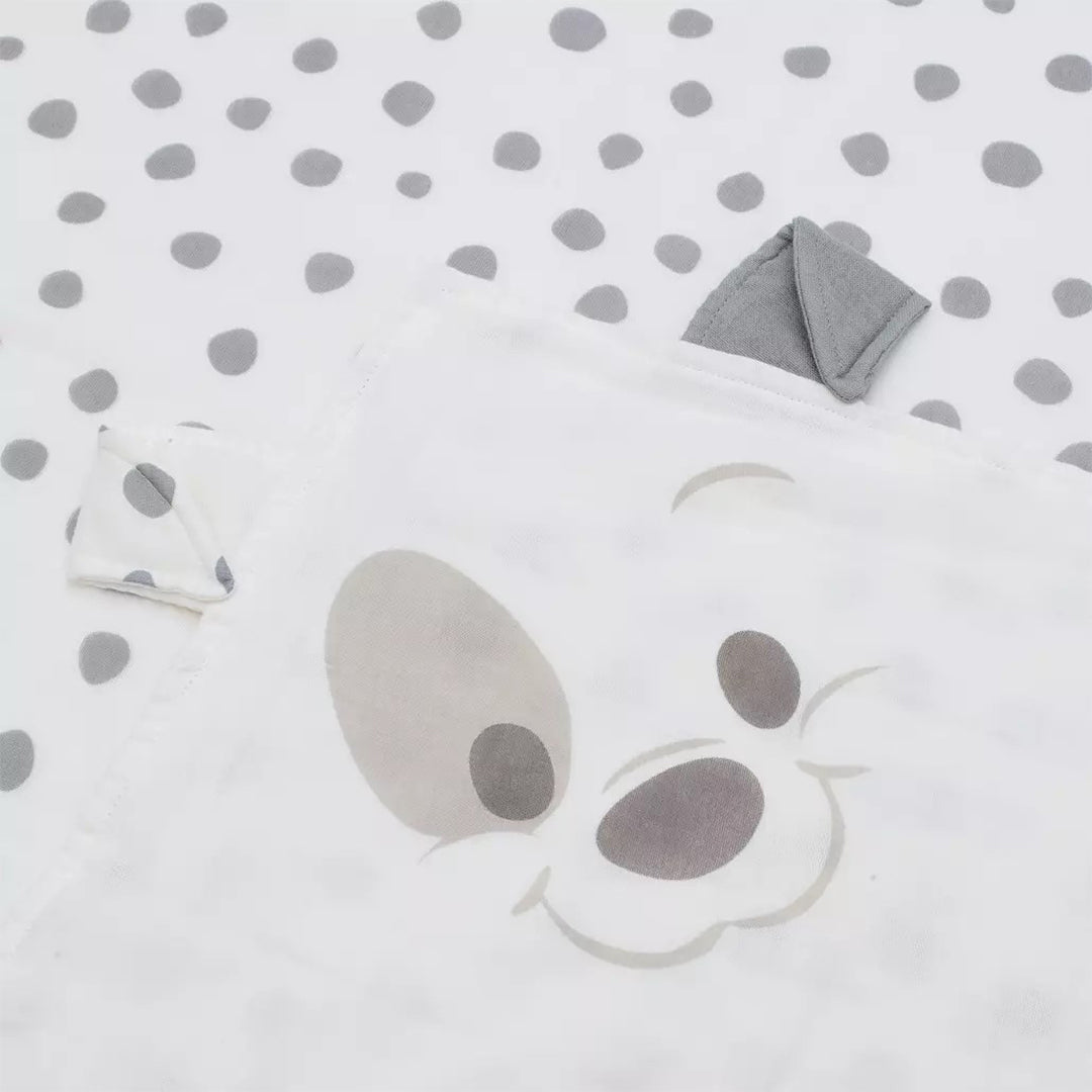 Dumbo, Bambi, Patch and Simba Baby Muslin Blankets, Set of 2