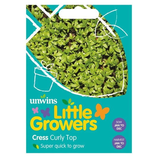 Unwins Little Growers Cress Curly Top
