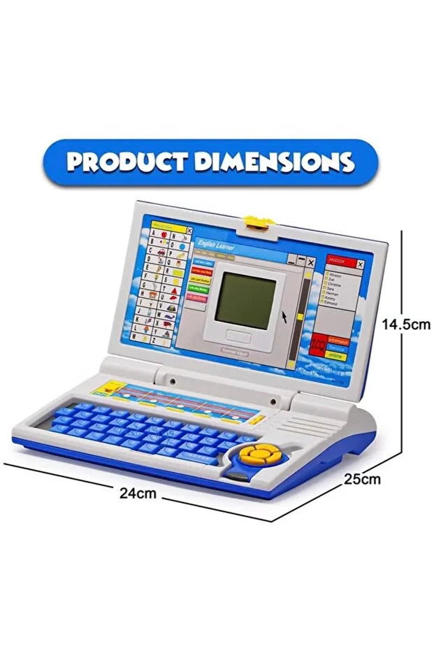 TOY LAND Kids Educational English Learner Laptop