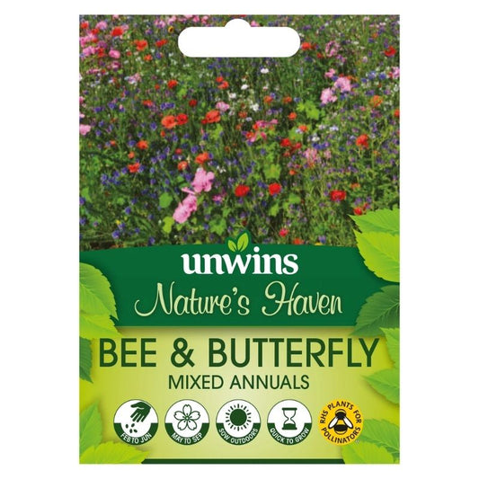 Unwins Nature's Haven Bee & Butterfly Mix