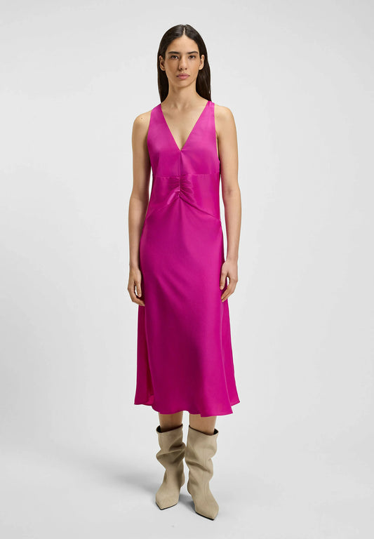 A New Day Women's Pink V-Neck Slip Dress