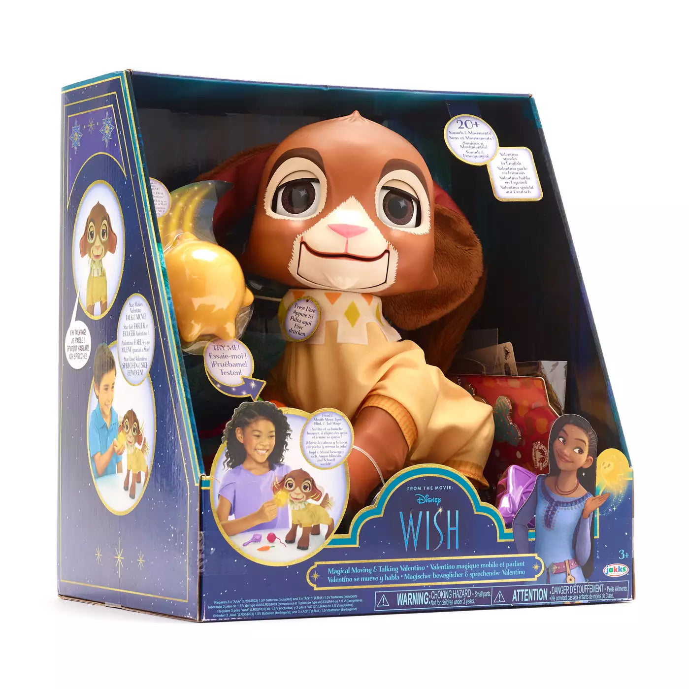 Jakks Interactive Valentino & Star Large Doll, Wish