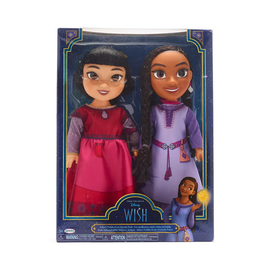 Jakks Asha and Dahlia Large Doll 2 Pack, Wish
